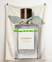 Burberry Windsor Tonic Perfume Flannel Sofa Throw Blanket B197